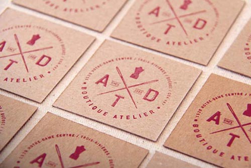 Vintage Business Card