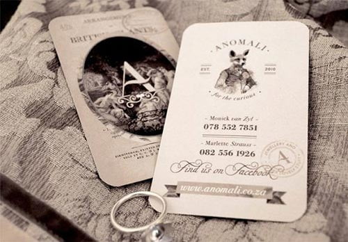 Vintage Business Card