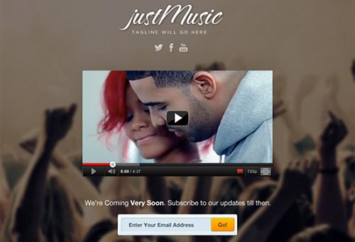 Coming Soon and Under Construction Templates