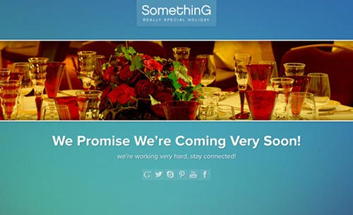 Coming Soon and Under Construction Templates