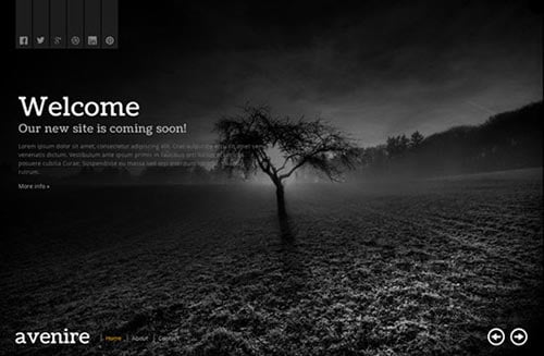 Coming Soon and Under Construction Templates