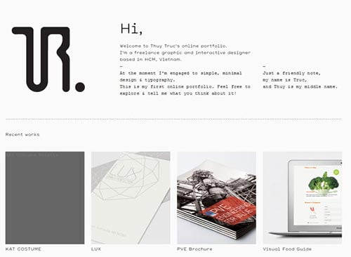 Minimal Website Design