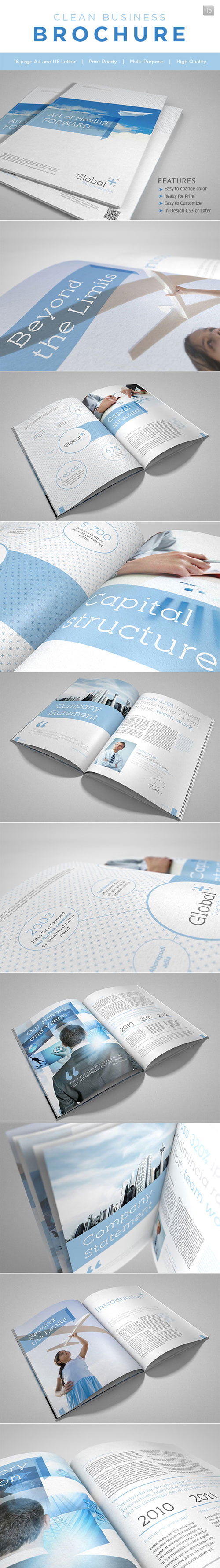 Clean Business Brochure