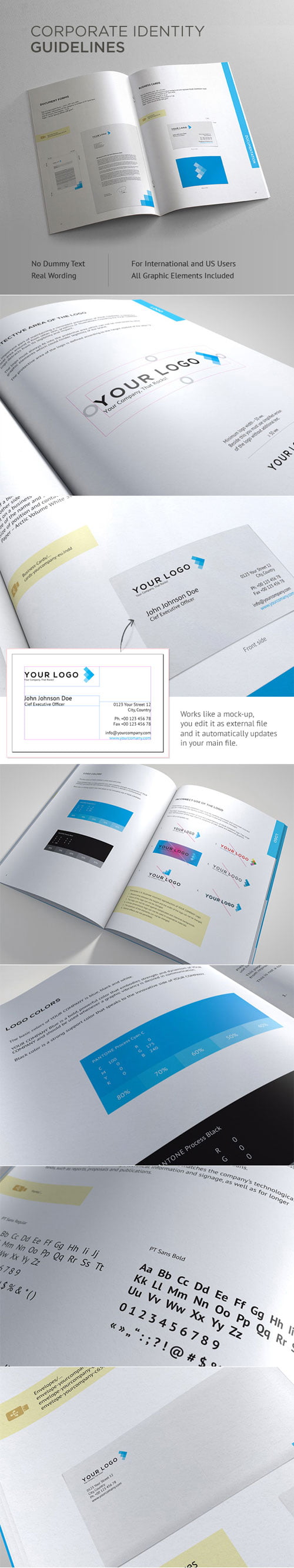 Corporate Identity Guidelines Brochure