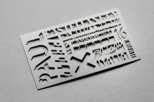 Laser Cut Business Cards