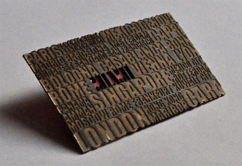 Laser Cut Business Cards