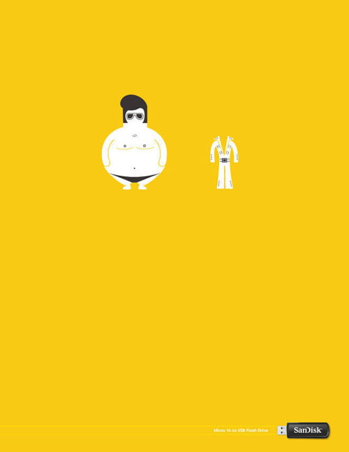 Minimalist Print Ads