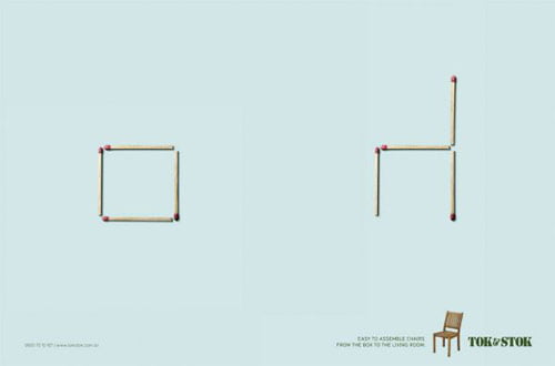 Minimalist Print Ads