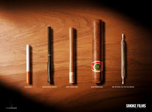 Minimalist Print Ads