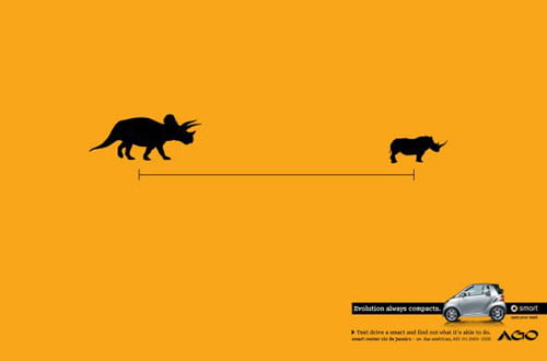 Minimalist Print Ads