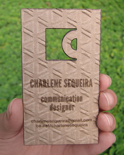 Laser Cut Business Cards