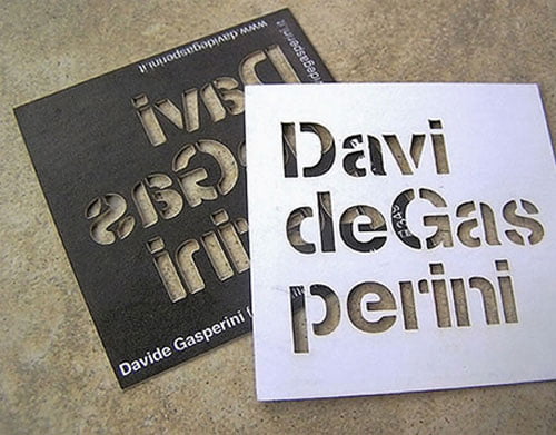 Laser Cut Business Cards