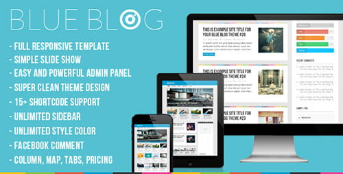 Blog | Blue Blog - Responsive WordPress Blog Theme - Blog / Magazine WordPress