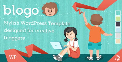 Blogo - Stylish WP Theme for Creative Bloggers - Personal Blog / Magazine