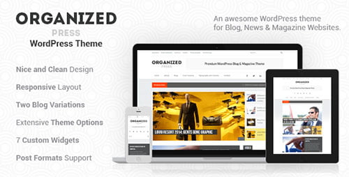 Organized Press - WordPress Blog & Magazine Theme - Blog / Magazine WordPress
