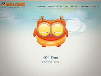 Error 404 Page Designs