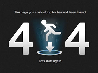 Error 404 Page Designs