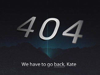 Error 404 Page Designs