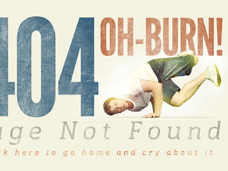 Error 404 Page Designs