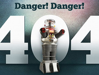 Error 404 Page Designs