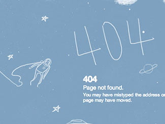 Error 404 Page Designs