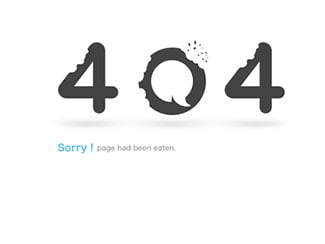 Error 404 Page Designs