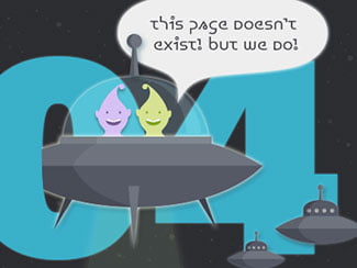 Error 404 Page Designs