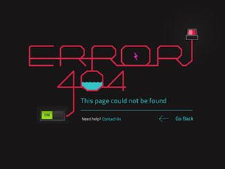 Error 404 Page Designs