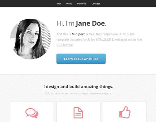 HTML5 CSS3 Website Templates HTML5 CSS3 Website Templates