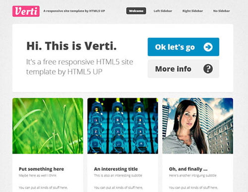 HTML5 CSS3 Website Templates HTML5 CSS3 Website Templates