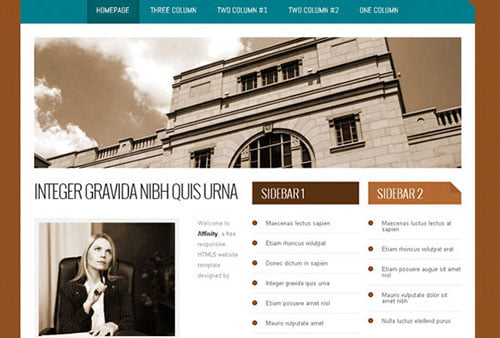 HTML5 CSS3 Website Templates HTML5 CSS3 Website Templates