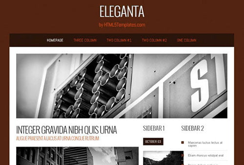 HTML5 CSS3 Website Templates HTML5 CSS3 Website Templates