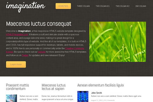 HTML5 CSS3 Website Templates HTML5 CSS3 Website Templates