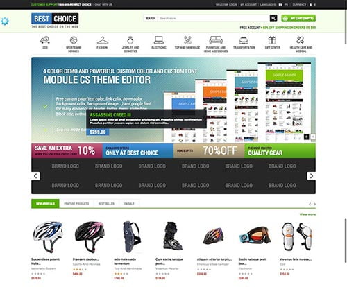 Responsive Prestashop Themes