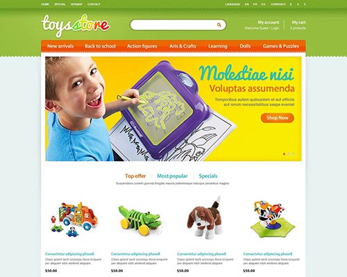 Responsive Prestashop Themes