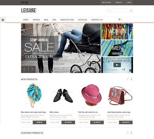 Responsive Prestashop Themes