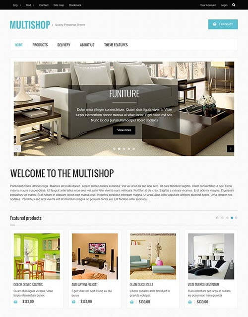 Responsive Prestashop Themes