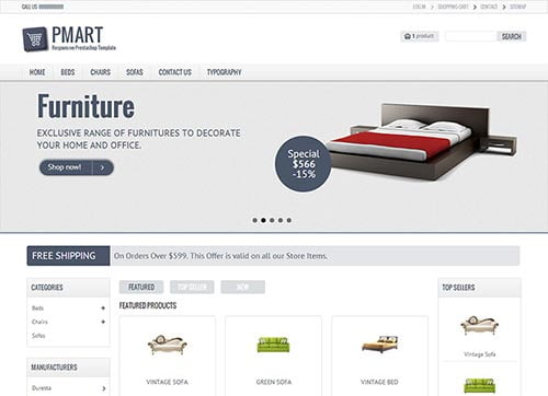 Responsive Prestashop Themes