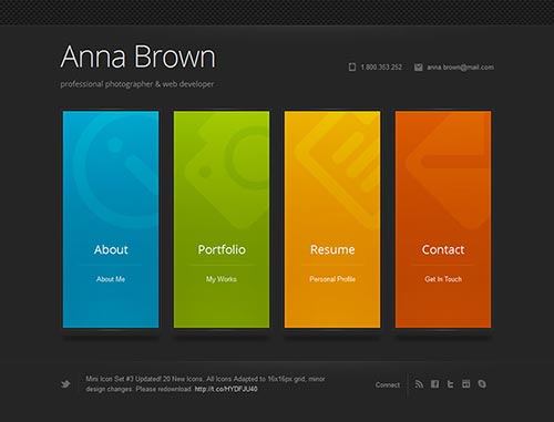 Inspiring vCard WordPress Themes Inspiring vCard WordPress Themes
