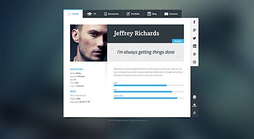 Inspiring vCard WordPress Themes Inspiring vCard WordPress Themes