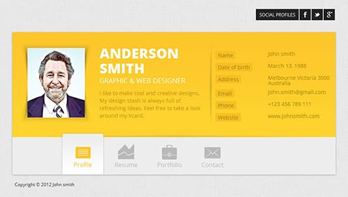 Inspiring vCard WordPress Themes Inspiring vCard WordPress Themes