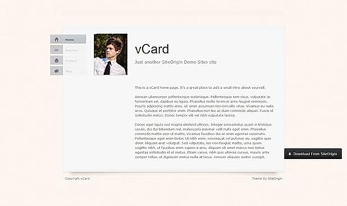 Inspiring vCard WordPress Themes Inspiring vCard WordPress Themes