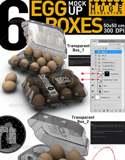 Packaging Mock Up Templates