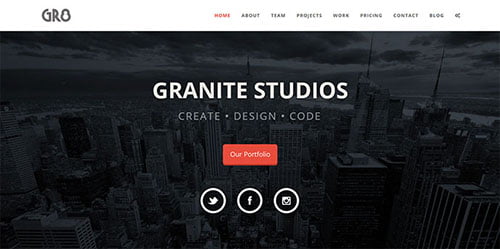 Bootstrap 3 Templates