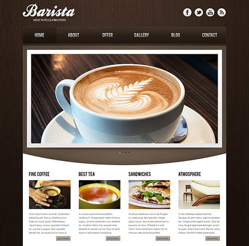 Cafe and Restaurant Templates Cafe and Restaurant Templates