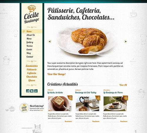 Cafe and Restaurant Templates Cafe and Restaurant Templates