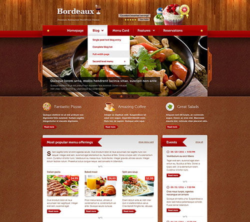 Cafe and Restaurant Templates Cafe and Restaurant Templates