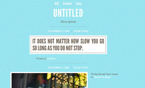 Free and Premium Tumblr Themes