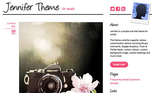 Free and Premium Tumblr Themes