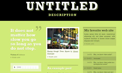 Free and Premium Tumblr Themes